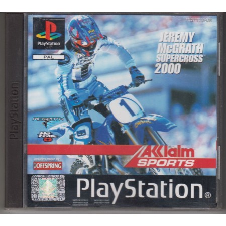 Jeremy McGrath Supercross 2000 PS1 | Jeux Ps1 | retrogaming