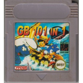 Cartouche Game Boy 101 Jeux GB - Gameboy Jeux - Retrochips