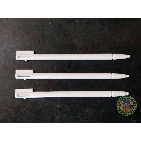 Pack X3 Stylet Blanc pour Nintendo DS [FAT] 1ere Génération  | Figurines Jouet | retrogaming