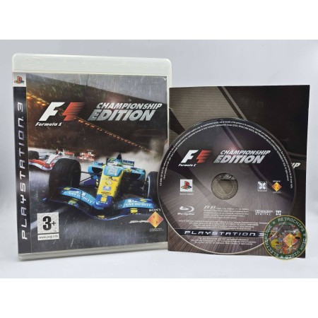 Formula One : Championship Edition PS3  | Jeux Ps3 | retrogaming