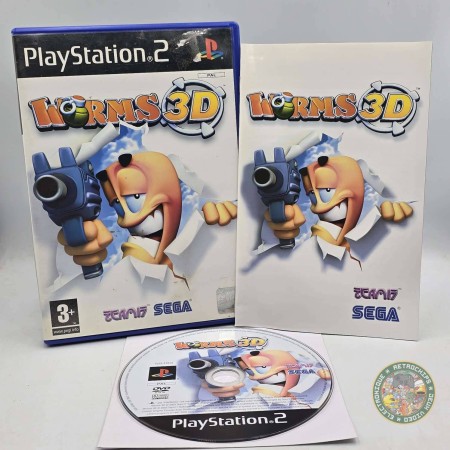 Worms 3D PS2  | Jeux Ps2 | retrogaming