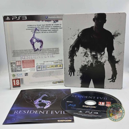 Resident Evil 6 SteelBook Edition PS3  | Jeux Ps3 | retrogaming
