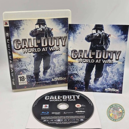Call of Duty : World at War PS3  | Jeux Ps3 | retrogaming