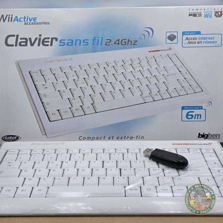 Clavier Power Board Datel pour Wii / PS3 / PC [NEUF] | Jeux Ps3 | retrogaming