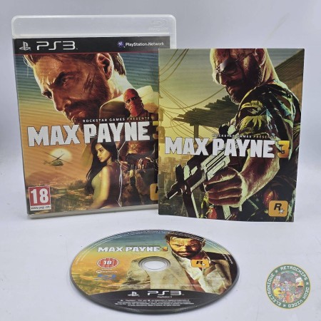 Max Payne 3 PS3  | Jeux Ps3 | retrogaming