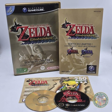 The Legend of Zelda : The Wind Waker Edition Limitée Gamecube  | Jeux Gamecube | retrogaming