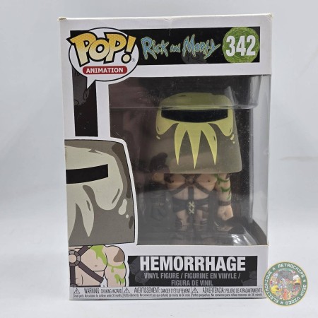 Funko POP 342 Rick & Morty : Hemorrage  | Funko Pop | retrogaming