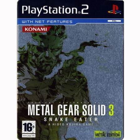 Metal Gear Solid 3 Snake Eater Edition Métal Limitée PS2 | Jeux Ps2 | retrogaming
