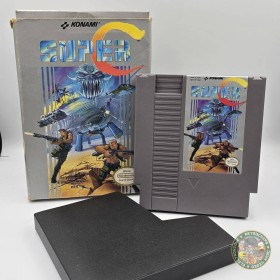 Super C Contra USA Nintendo NES 