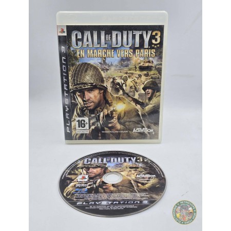 Call of Duty 3 En Marche vers Paris PS3  | Jeux Ps3 | retrogaming
