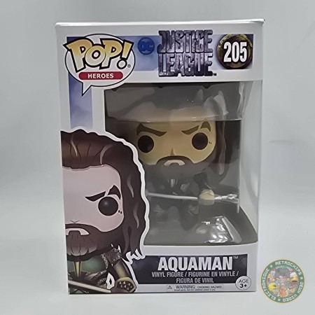 Funko POP 205 DC JUSTICE LEAGUE Aquaman  | Funko Pop | retrogaming