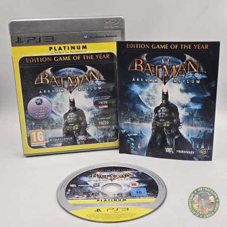 Batman Arkham Asylum [Edition Game of the Year] PS3  | Jeux Ps3 | retrogaming