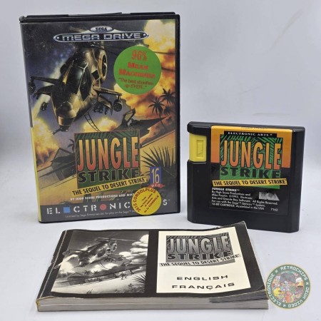Jungle Strike : The Sequel To Desert Strike MEGADRIVE  | Megadrive Jeux | retrogaming