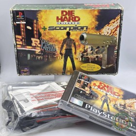 Coffret Die Hard Trilogy 2 - Scorpion Recoil Light Gun PS1 