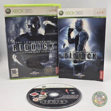 The Chronicles of Riddick : Assault on Dark Athena XBOX 360  | Jeux Xbox360 | retrogaming