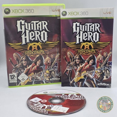 Guitar Hero : Aerosmith XBOX 360  | Jeux Xbox360 | retrogaming