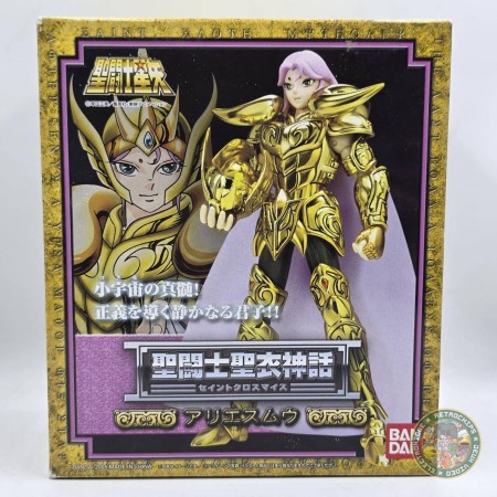 Figurine Saint Seiya Cloth Myth Chevalier Du Zodiaque Bélier Mû - BANDAI  | Saint Seiya Les Chevaliers du Zodiaque | retrogaming