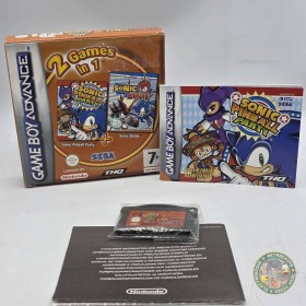 2 jeux en 1 Sonic Pinball Party et Sonic Battle GBA - Gameboy...