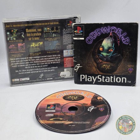 Oddworld : L'Odyssée d'Abe PS1  | Jeux Ps1 | retrogaming