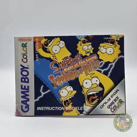 Notice The Simpsons Treehouse Horror GAME BOY COLOR 