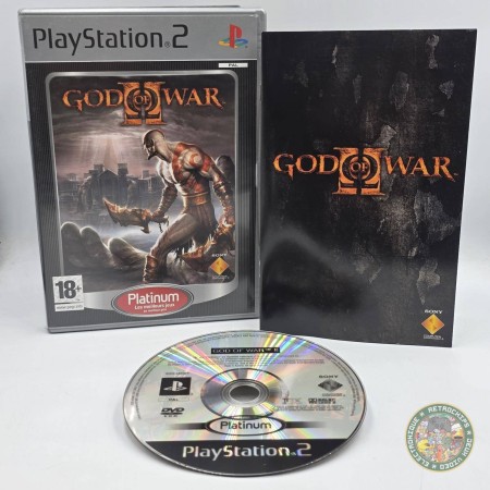 God of War II : Divine Retribution [Edition Platinum] PS2  | Jeux Ps2 | retrogaming