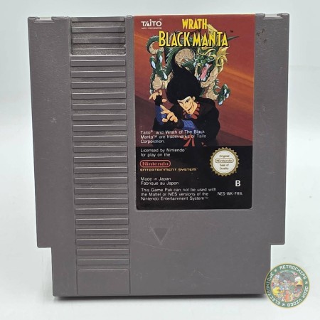 Wrath Black Manta NES  | Nintendo NES Jeux | retrogaming