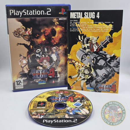 Metal Slug 4 PS2  | Jeux Ps2 | retrogaming