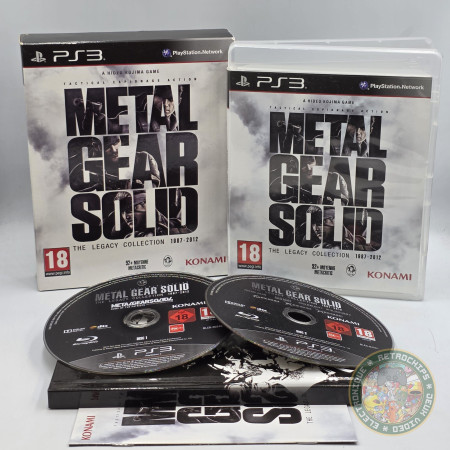 Metal Gear Solid The Legacy Collection 1987 - 2012 PS3  | Jeux Ps3 | retrogaming