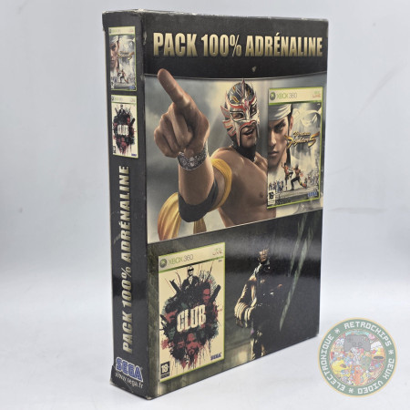 Pack SEGA 100% Adrenaline XBOX 360  | Jeux Xbox360 | retrogaming