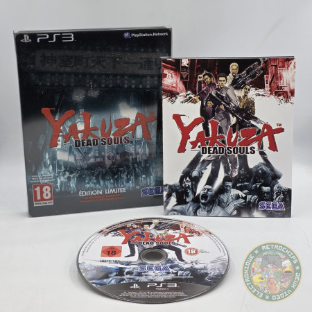 Yakuza Dead Souls Limited Edition Steelbook PS3  | Jeux Ps3 | retrogaming