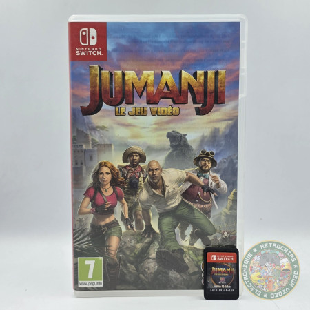 Jumanji Le Jeu Video SWITCH  | Jeux Switch | retrogaming