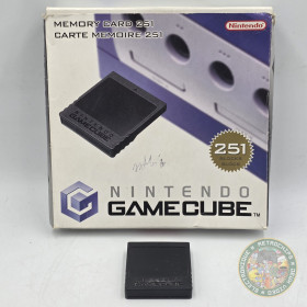Carte Mémoire Officielle 251 bloc Nintendo Gamecube 