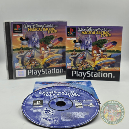 Walt Disney World Quest Magical Racing Tour PS1  | Jeux Ps1 | retrogaming