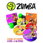 Zumba Kit Fitness Coffret 4 DVD + 2 haltères Version Francaise [NEUF] | Figurines Jouet | retrogaming