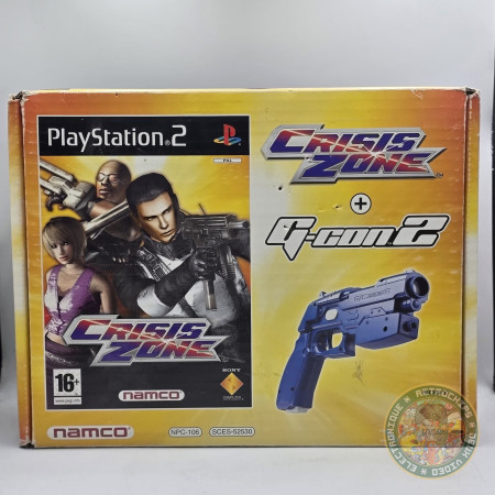 Pack Crisis Zone + Gun G-Con 2 PS2  | Jeux Ps2 | retrogaming