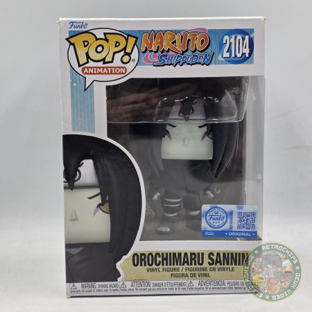 Funko POP 2104 Naruto Shippuden - Orochimaru Sannin  | Funko Pop | retrogaming