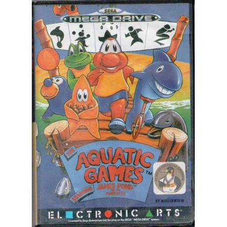 Aquatic Games starring james pond MD | Megadrive Jeux | retrogaming