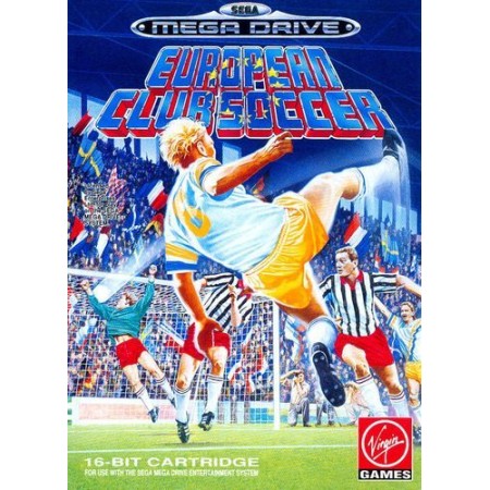 European Club Soccer en boîte MD | Megadrive Jeux | retrogaming