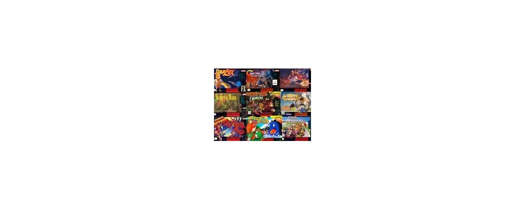 Jeux video Cartouche Super Nintendo Occasion Retro
